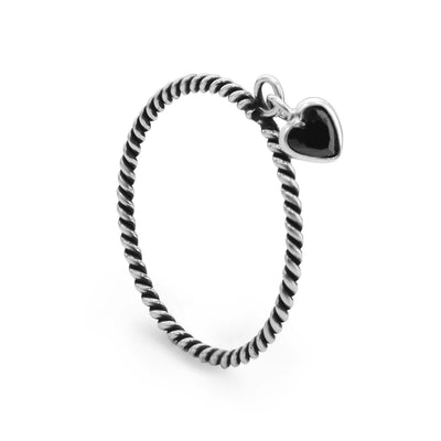 Anillo plata circón