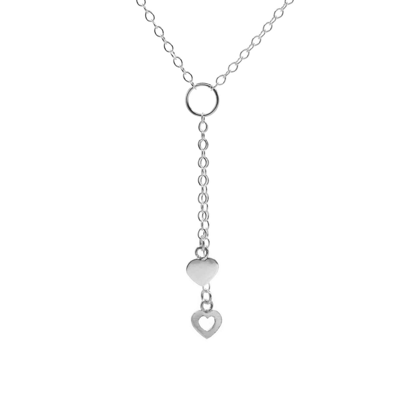 Choker doble corazón