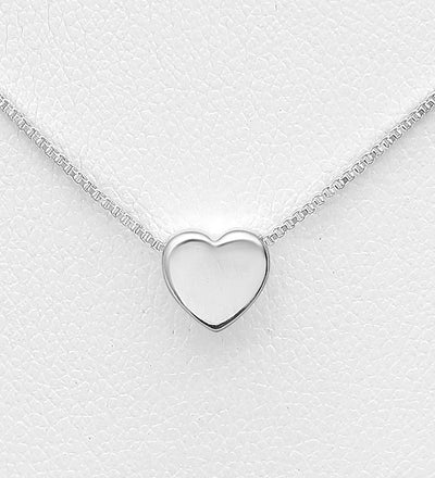 Collar Mini Heart Plata