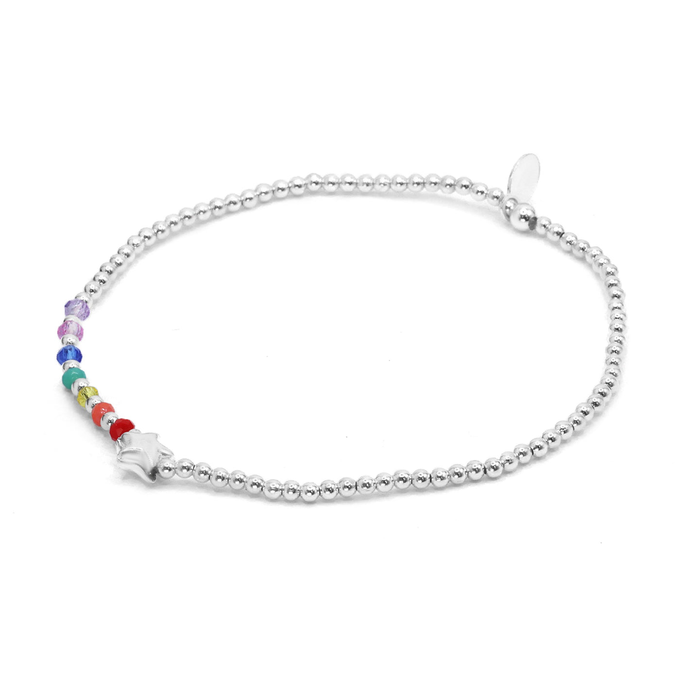 Pulsera Beads, Agatas & Estrella