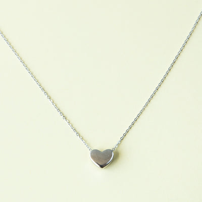 Collar Heart Plata