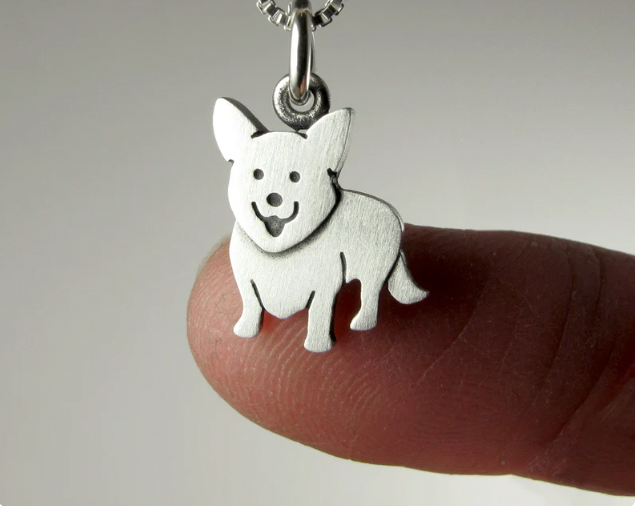 Colgante Mini Amigo Corgi