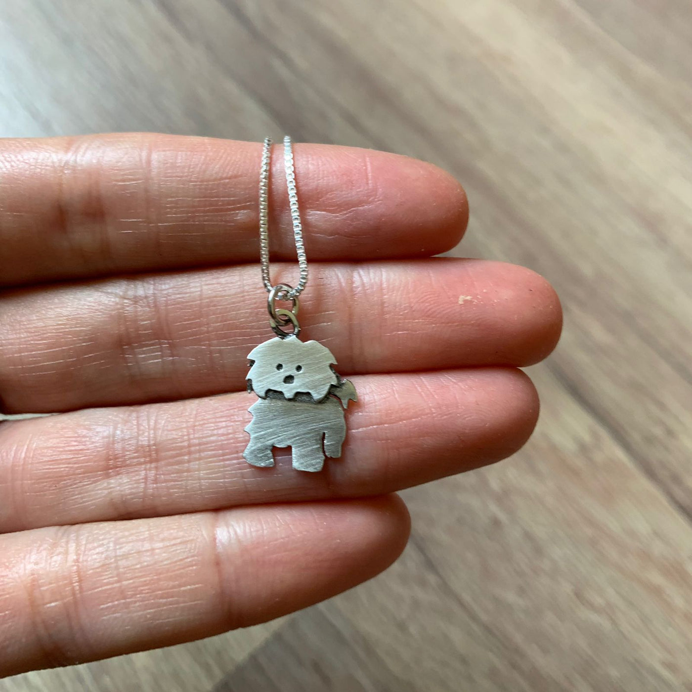 Colgante Mini Amigo Cotton/Maltés