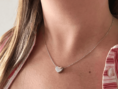 Collar Heart Plata